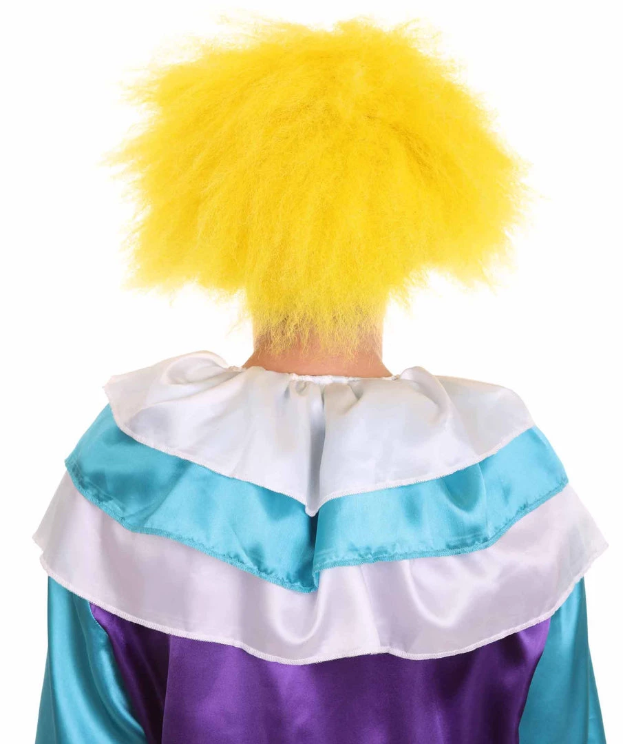 HPO Half Bald Head Men Curly Wig 41 HPO Half Bald Head Men Curly Wig