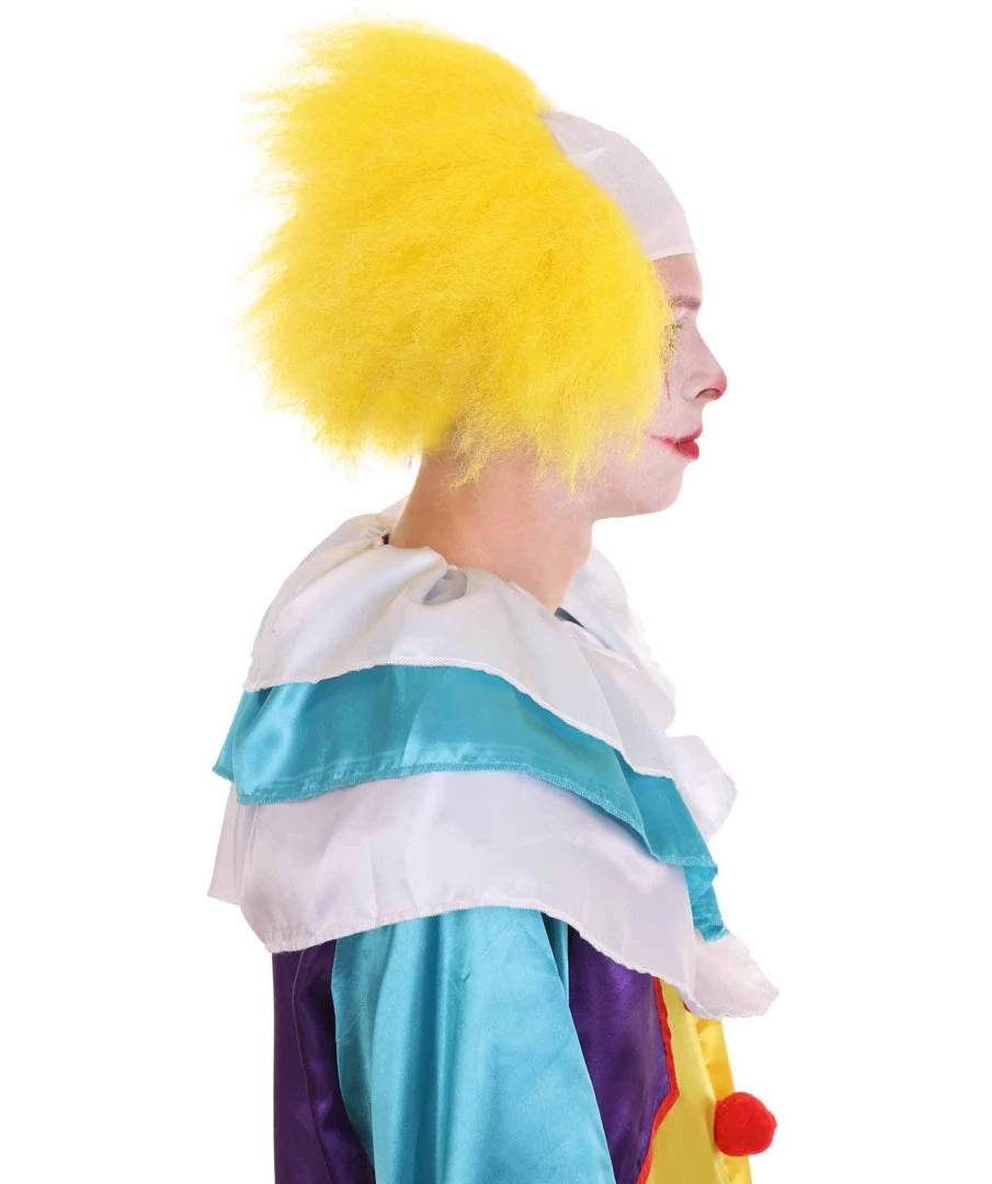 HPO Half Bald Head Men Curly Wig 42 HPO Half Bald Head Men Curly Wig