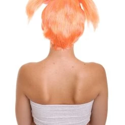 HPO Troll World Tour | Women's Troll Orange Straight Spiked Cosplay Wig | Premium Breathable Capless Cap 12 HPO Troll World Tour | Women's Troll Orange Straight Spiked Cosplay Wig | Premium Breathable Capless Cap