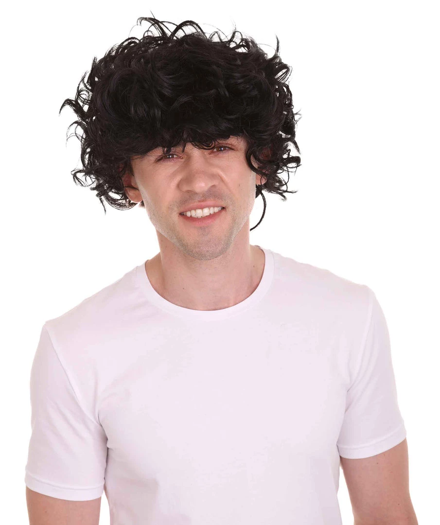 HPO Singer Mens Wig | Cosplay Halloween Wig | Premium Breathable Capless Cap Men's 1 HPO Singer Mens Wig | Cosplay Halloween Wig | Premium Breathable Capless Cap Men's