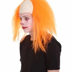 HPO Men's Half Bald Head Funny Men Wig Collections