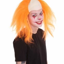 HPO Men's Half Bald Head Funny Men Wig Collections