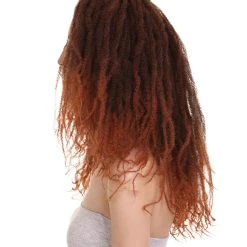 HPO Ombre Locks Wig With Headband | Character Halloween Wig | Premium Breathable Capless Cap