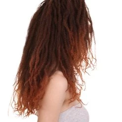 HPO Ombre Locks Wig With Headband | Character Halloween Wig | Premium Breathable Capless Cap