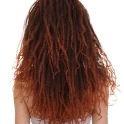 HPO Ombre Locks Wig With Headband | Character Halloween Wig | Premium Breathable Capless Cap