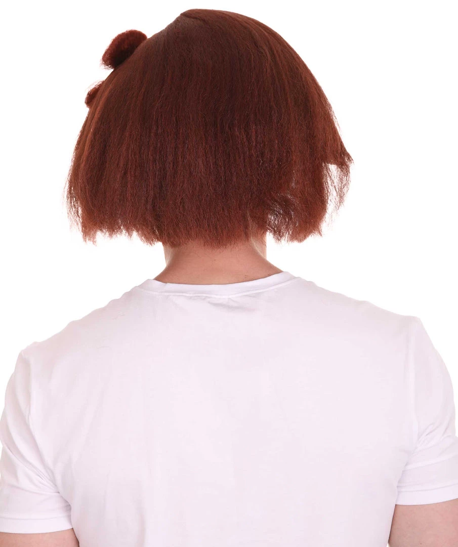 HPO Blocks Men's Wig | Burgundy TV/Movie Wigs | Premium Breathable Capless Cap 4 HPO Blocks Men's Wig | Burgundy TV/Movie Wigs | Premium Breathable Capless Cap