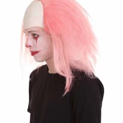 HPO Men's Half Bald Head Funny Men Wig Collections