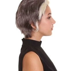 HPO Women's Short Length Side Part Dirty Blonde Straight Wig