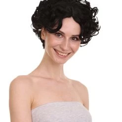 HPO 41's Betty Womens Wig | Black Vintage Wig | Premium Breathable Capless Cap