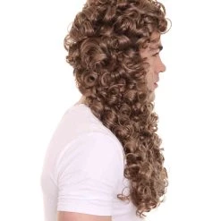 HPO Nobleman Mens Wig | Brown Cosplay Halloween Wig | Premium Breathable Capless Cap 13 HPO Nobleman Mens Wig | Brown Cosplay Halloween Wig | Premium Breathable Capless Cap