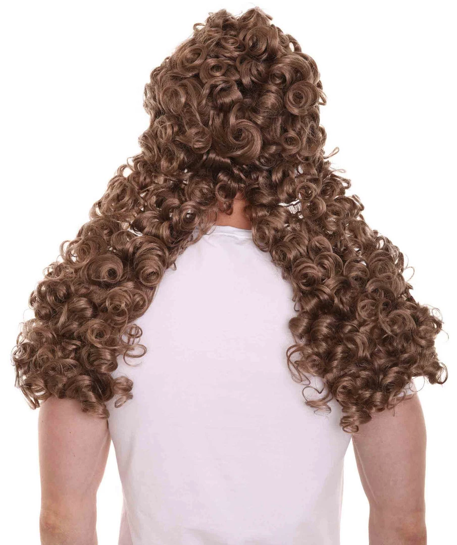 HPO Nobleman Mens Wig | Brown Cosplay Halloween Wig | Premium Breathable Capless Cap 4 HPO Nobleman Mens Wig | Brown Cosplay Halloween Wig | Premium Breathable Capless Cap