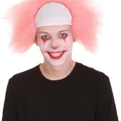 HPO Half Bald Head Men Curly Wig 75 HPO Half Bald Head Men Curly Wig