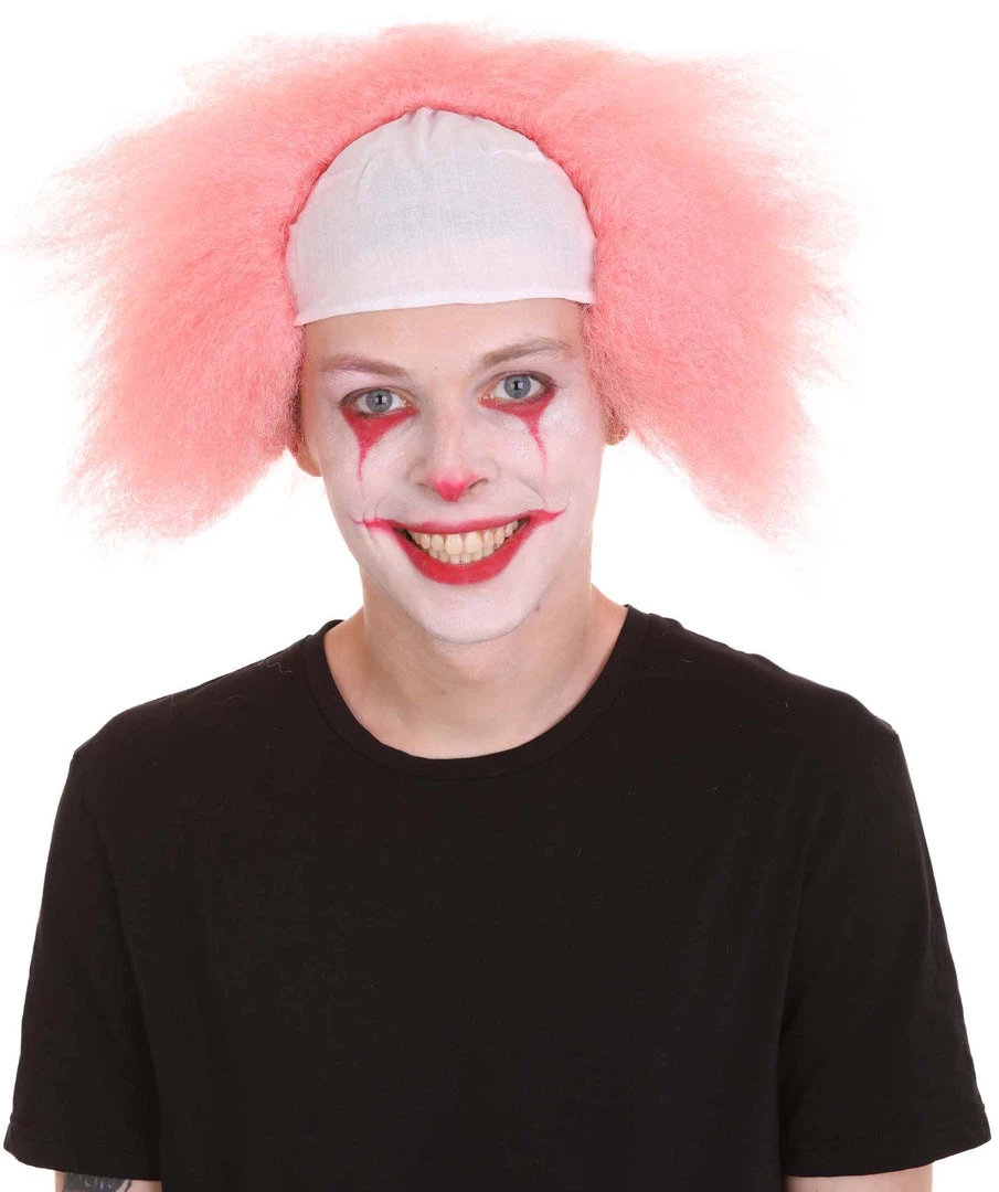 HPO Half Bald Head Men Curly Wig 30 HPO Half Bald Head Men Curly Wig