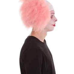 HPO Half Bald Head Men Curly Wig 79 HPO Half Bald Head Men Curly Wig