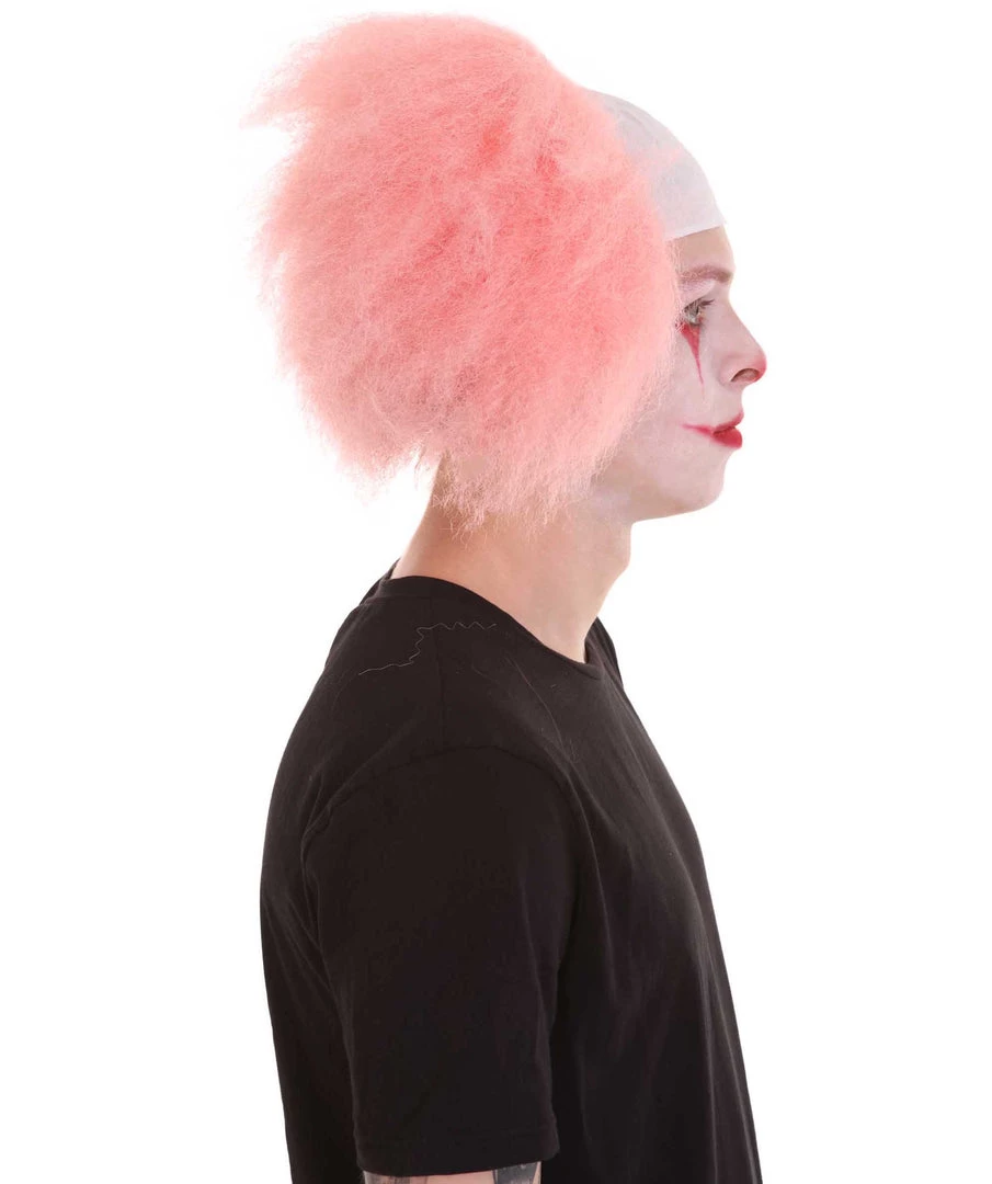 HPO Half Bald Head Men Curly Wig 34 HPO Half Bald Head Men Curly Wig