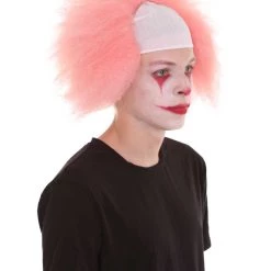 HPO Half Bald Head Men Curly Wig 80 HPO Half Bald Head Men Curly Wig