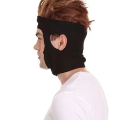 HPO Men's Comic Character Wig | Brown Wigs | Premium Breathable Capless Cap