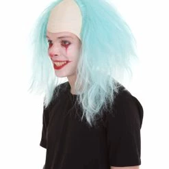 HPO Men's Half Bald Head Funny Men Wig Collections