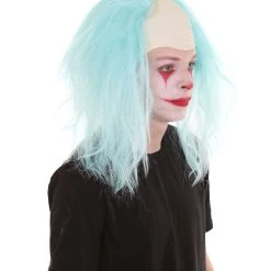 HPO Men's Half Bald Head Funny Men Wig Collections