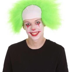 HPO Half Bald Head Men Curly Wig 62 HPO Half Bald Head Men Curly Wig