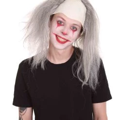 HPO Men's Half Bald Head Funny Men Wig Collections