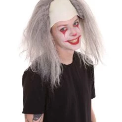 HPO Men's Half Bald Head Funny Men Wig Collections