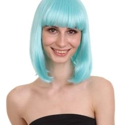 HPO Womens Bob Wig | Glamour Medium Bob Cosplay Halloween Wig | Premium Breathable Capless Cap 37 HPO Womens Bob Wig | Glamour Medium Bob Cosplay Halloween Wig | Premium Breathable Capless Cap
