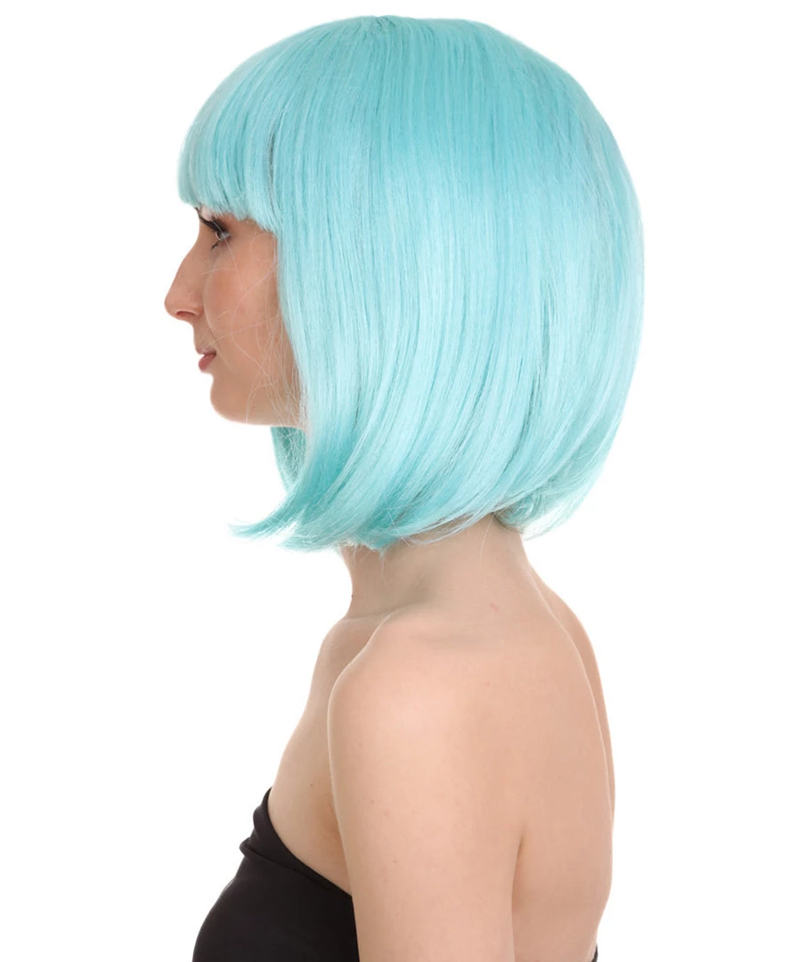 HPO Womens Bob Wig | Glamour Medium Bob Cosplay Halloween Wig | Premium Breathable Capless Cap 10 HPO Womens Bob Wig | Glamour Medium Bob Cosplay Halloween Wig | Premium Breathable Capless Cap