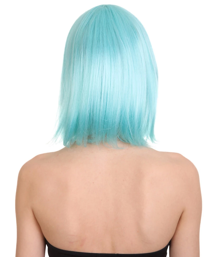 HPO Womens Bob Wig | Glamour Medium Bob Cosplay Halloween Wig | Premium Breathable Capless Cap 11 HPO Womens Bob Wig | Glamour Medium Bob Cosplay Halloween Wig | Premium Breathable Capless Cap