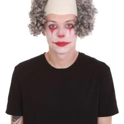 HPO Half Bald Head Curly Men Wig Collection | Premium Breathable Capless Cap Men's 41 HPO Half Bald Head Curly Men Wig Collection | Premium Breathable Capless Cap Men's