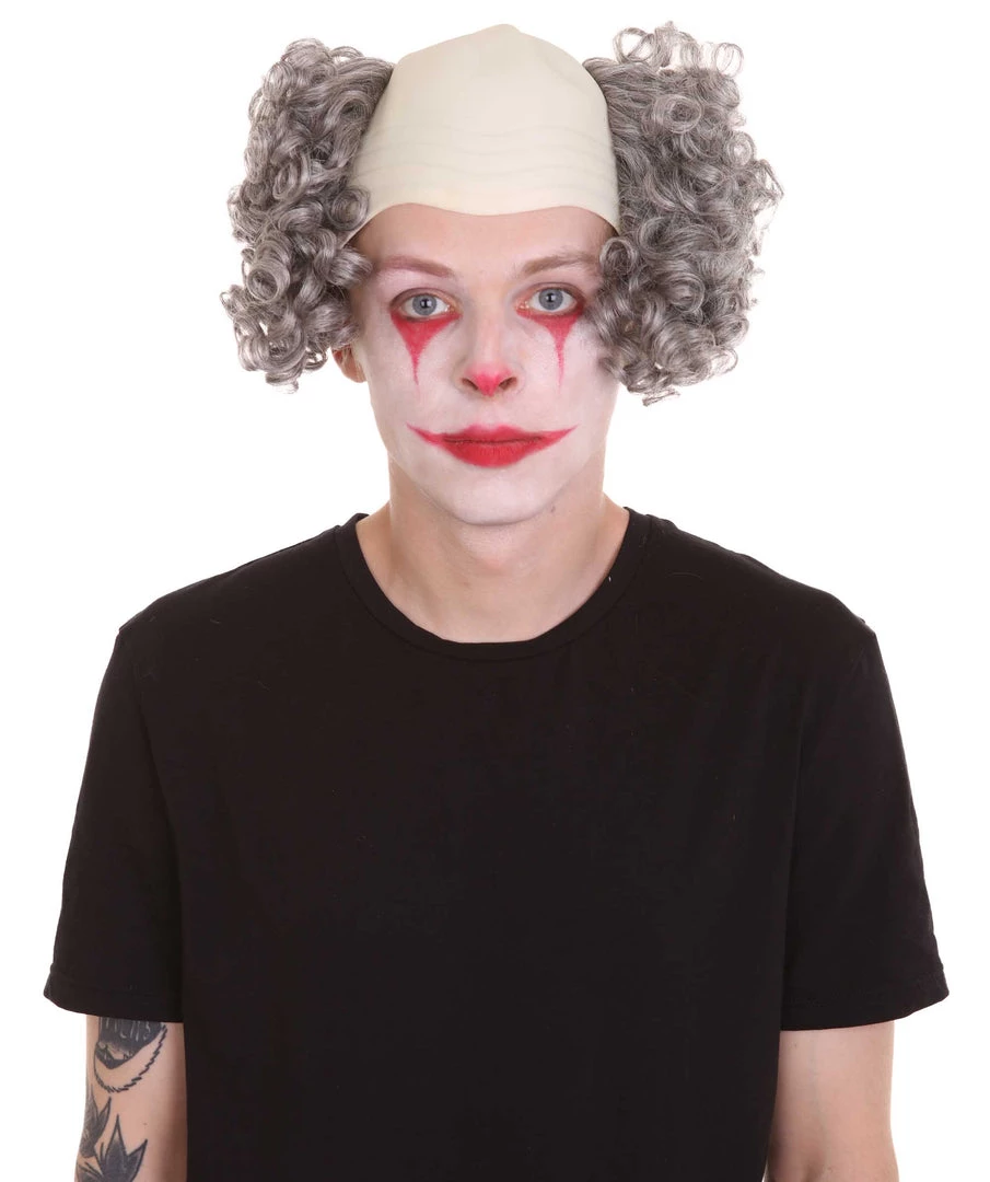 HPO Half Bald Head Curly Men Wig Collection | Premium Breathable Capless Cap Men's 17 HPO Half Bald Head Curly Men Wig Collection | Premium Breathable Capless Cap Men's