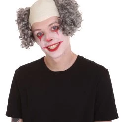 HPO Half Bald Head Curly Men Wig Collection | Premium Breathable Capless Cap Men's 42 HPO Half Bald Head Curly Men Wig Collection | Premium Breathable Capless Cap Men's