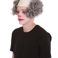 HPO Half Bald Head Curly Men Wig Collection | Premium Breathable Capless Cap Men's 43 HPO Half Bald Head Curly Men Wig Collection | Premium Breathable Capless Cap Men's