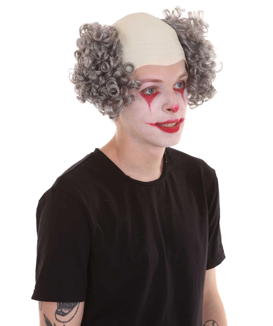 HPO Half Bald Head Curly Men Wig Collection | Premium Breathable Capless Cap Men's 23 HPO Half Bald Head Curly Men Wig Collection | Premium Breathable Capless Cap Men's