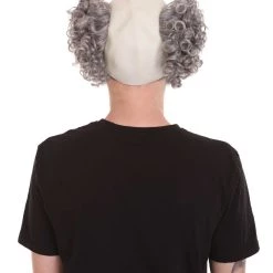 HPO Half Bald Head Curly Men Wig Collection | Premium Breathable Capless Cap Men's 45 HPO Half Bald Head Curly Men Wig Collection | Premium Breathable Capless Cap Men's