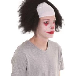 HPO Half Bald Head Men Curly Wig 52 HPO Half Bald Head Men Curly Wig