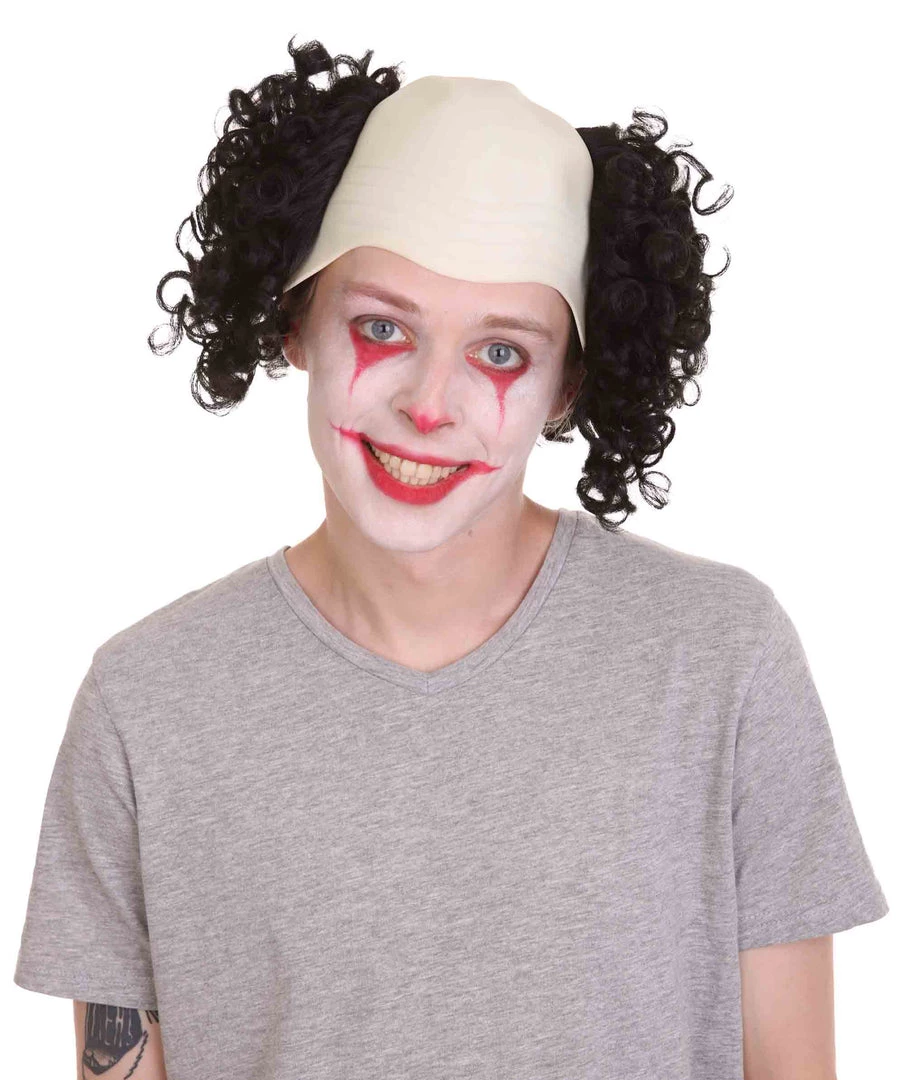 HPO Half Bald Head Curly Men Wig Collection | Premium Breathable Capless Cap Men's 9 HPO Half Bald Head Curly Men Wig Collection | Premium Breathable Capless Cap Men's