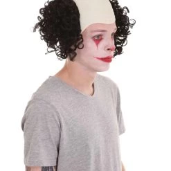 HPO Half Bald Head Curly Men Wig Collection | Premium Breathable Capless Cap Men's 39 HPO Half Bald Head Curly Men Wig Collection | Premium Breathable Capless Cap Men's