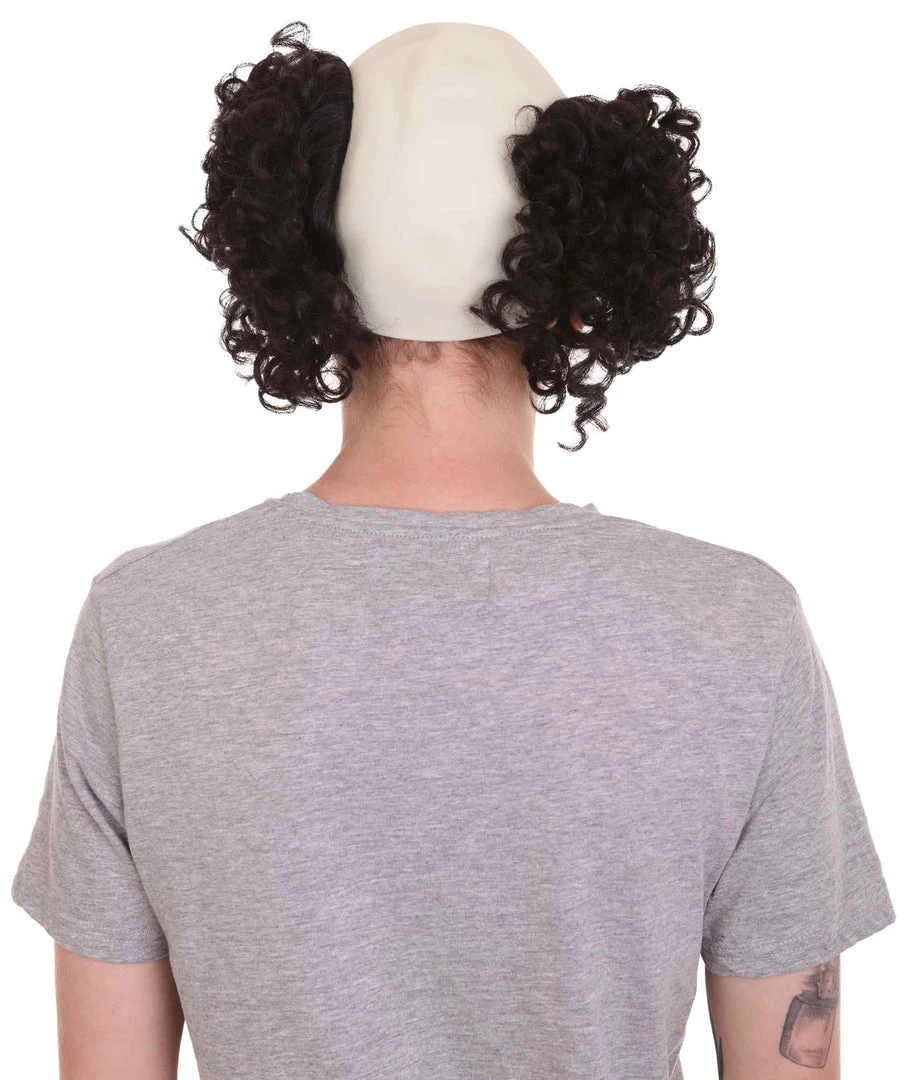 HPO Half Bald Head Curly Men Wig Collection | Premium Breathable Capless Cap Men's 12 HPO Half Bald Head Curly Men Wig Collection | Premium Breathable Capless Cap Men's