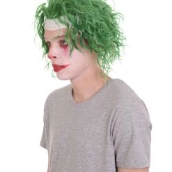 HPO Men's TV Movie Jocker Wig | Green Wigs