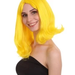 HPO Women's Pageboy Adult Wig | Cosplay Halloween Wig | Premium Breathable Capless Cap