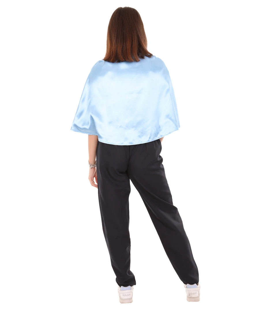 HPO Adult Women's Vampire Cape | Blue & Black Halloween Costume 5 HPO Adult Women's Vampire Cape | Blue & Black Halloween Costume