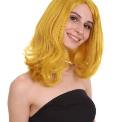HPO Women's Pageboy Adult Wig | Cosplay Halloween Wig | Premium Breathable Capless Cap