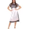 HPO Adult Women's Polka Dot Costume | Black Halloween Cosplay Costume