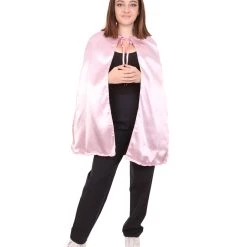 HPO Adult Women's Reversible Vampire Cape Costume | Multiple Color Option Halloween Costume