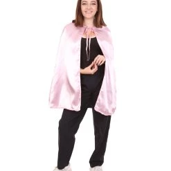 HPO Adult Women's Reversible Vampire Cape Costume | Multiple Color Option Halloween Costume
