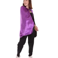 HPO Adult Women's Reversible Vampire Cape Costume | Multiple Color Option Halloween Costume