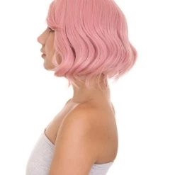 HPO Women's Adults Women Short Length Wavy Wigs | Multicolor Options Cosplay Wigs | Premium Breathable Capless Cap 10 HPO Women's Adults Women Short Length Wavy Wigs | Multicolor Options Cosplay Wigs | Premium Breathable Capless Cap