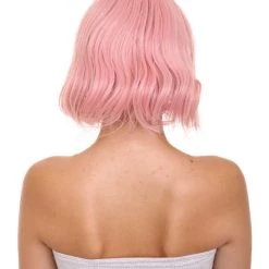 HPO Women's Adults Women Short Length Wavy Wigs | Multicolor Options Cosplay Wigs | Premium Breathable Capless Cap 11 HPO Women's Adults Women Short Length Wavy Wigs | Multicolor Options Cosplay Wigs | Premium Breathable Capless Cap