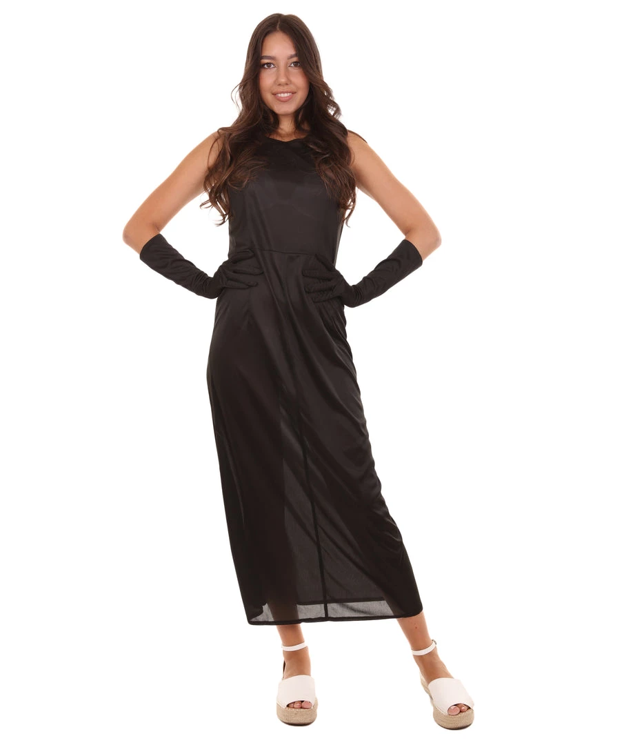 HPO Adult Women's Breakfast Costume | Black Cosplay Costume 1 HPO Adult Women's Breakfast Costume | Black Cosplay Costume